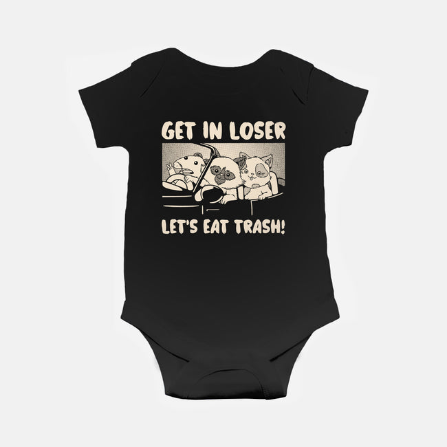 Let's Eat Trash-Baby-Basic-Onesie-tobefonseca