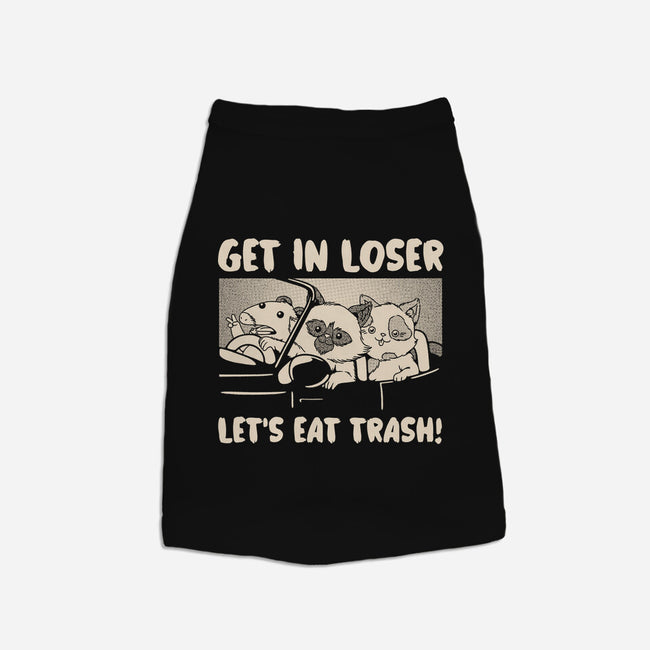Let's Eat Trash-Dog-Basic-Pet Tank-tobefonseca