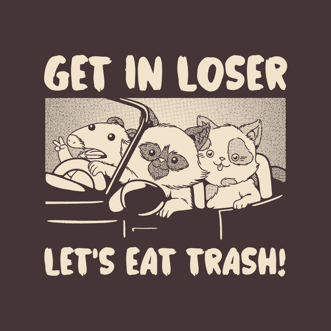 Let's Eat Trash-None-Drawstring-Bag-tobefonseca