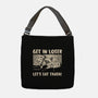 Let's Eat Trash-None-Adjustable Tote-Bag-tobefonseca