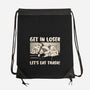 Let's Eat Trash-None-Drawstring-Bag-tobefonseca