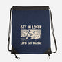 Let's Eat Trash-None-Drawstring-Bag-tobefonseca