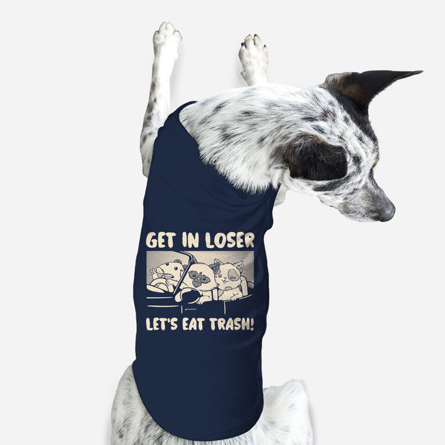 Let's Eat Trash-Dog-Basic-Pet Tank-tobefonseca