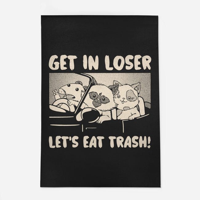 Let's Eat Trash-None-Outdoor-Rug-tobefonseca