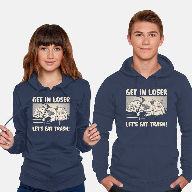 Let's Eat Trash-Unisex-Pullover-Sweatshirt-tobefonseca