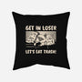 Let's Eat Trash-None-Non-Removable Cover w Insert-Throw Pillow-tobefonseca