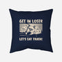 Let's Eat Trash-None-Non-Removable Cover w Insert-Throw Pillow-tobefonseca