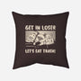 Let's Eat Trash-None-Removable Cover w Insert-Throw Pillow-tobefonseca