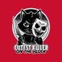 Cute Cat Killer-None-Non-Removable Cover w Insert-Throw Pillow-Studio Mootant