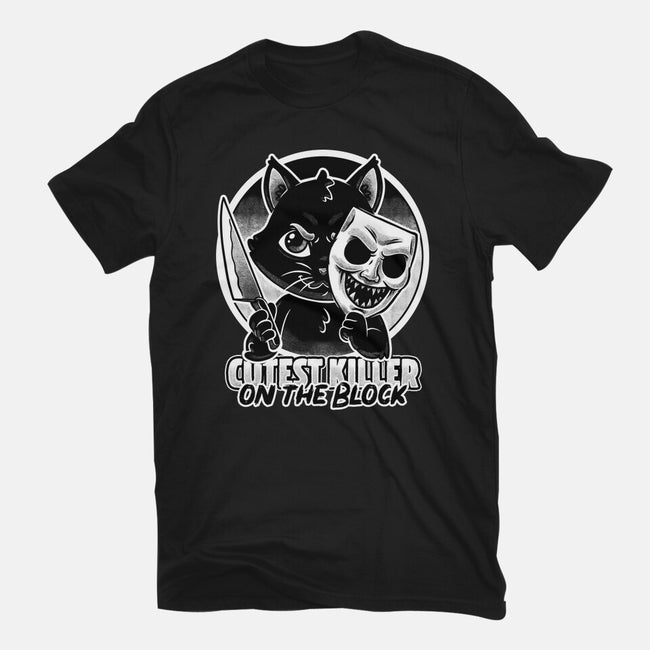 Cute Cat Killer-Mens-Heavyweight-Tee-Studio Mootant