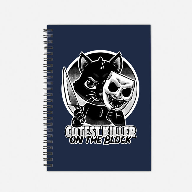 Cute Cat Killer-None-Dot Grid-Notebook-Studio Mootant