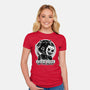 Cute Cat Killer-Womens-Fitted-Tee-Studio Mootant