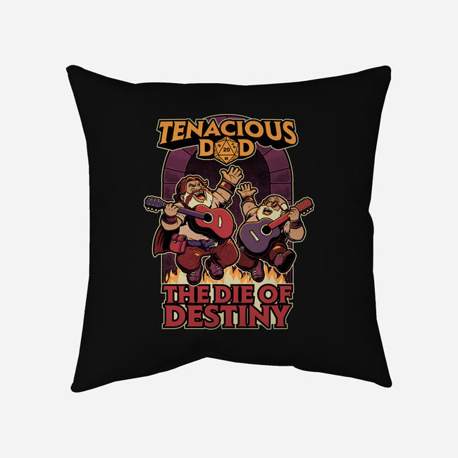 Rock Band Destiny-None-Non-Removable Cover w Insert-Throw Pillow-Studio Mootant