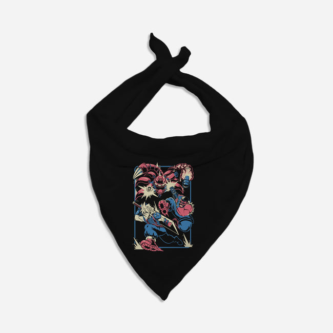 Sentinel's Rampage-Dog-Bandana-Pet Collar-Henrique Torres