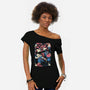 Sentinel's Rampage-Womens-Off Shoulder-Tee-Henrique Torres