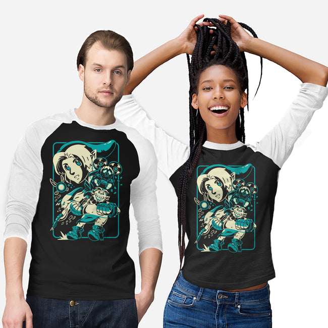 Legendary Shapeshifter-Unisex-Baseball-Tee-Henrique Torres