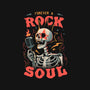 Forever A Rock Soul-Womens-Off Shoulder-Tee-eduely