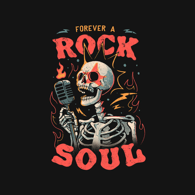 Forever A Rock Soul-Womens-V-Neck-Tee-eduely