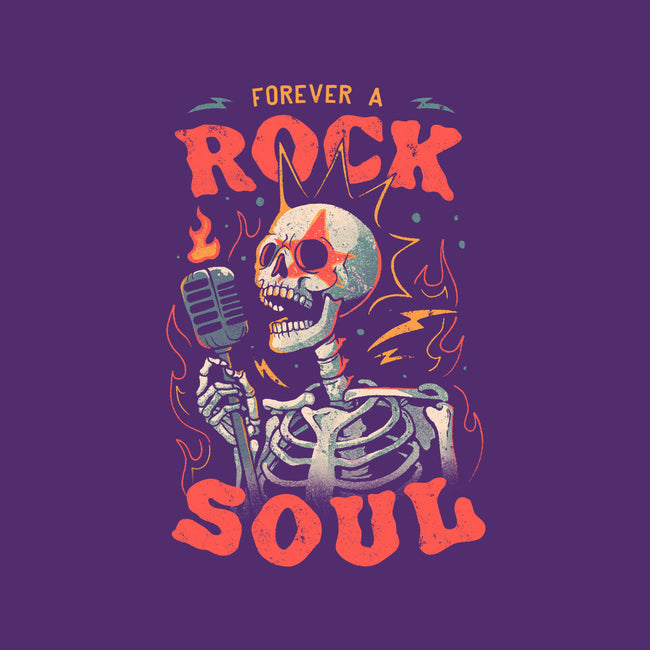 Forever A Rock Soul-Womens-Fitted-Tee-eduely