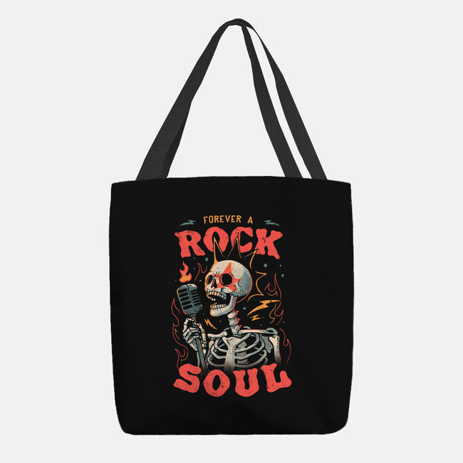 Forever A Rock Soul-None-Basic Tote-Bag-eduely