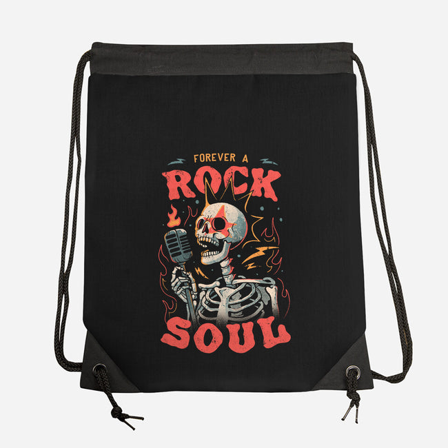 Forever A Rock Soul-None-Drawstring-Bag-eduely