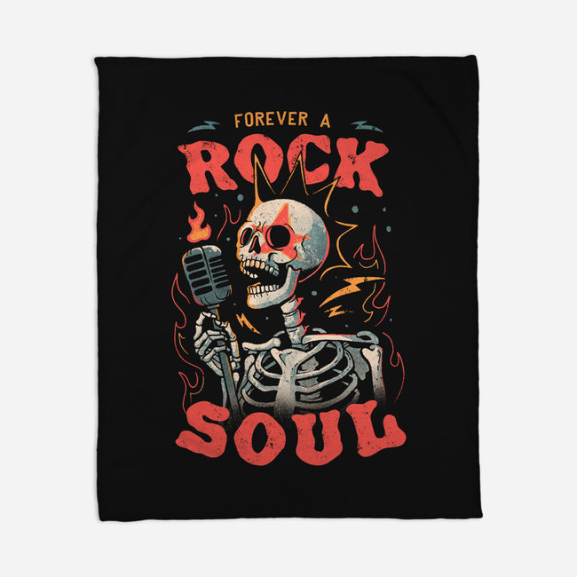 Forever A Rock Soul-None-Fleece-Blanket-eduely