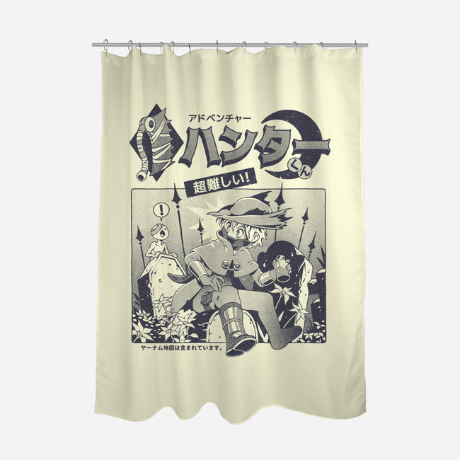 Hunter's Dream-None-Polyester-Shower Curtain-ilustrata