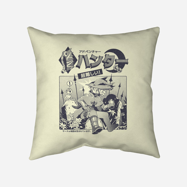 Hunter's Dream-None-Non-Removable Cover w Insert-Throw Pillow-ilustrata