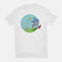 I Need To Run-Womens-Fitted-Tee-nickzzarto