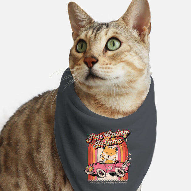 I'm Going Insane-Cat-Bandana-Pet Collar-GODZILLARGE