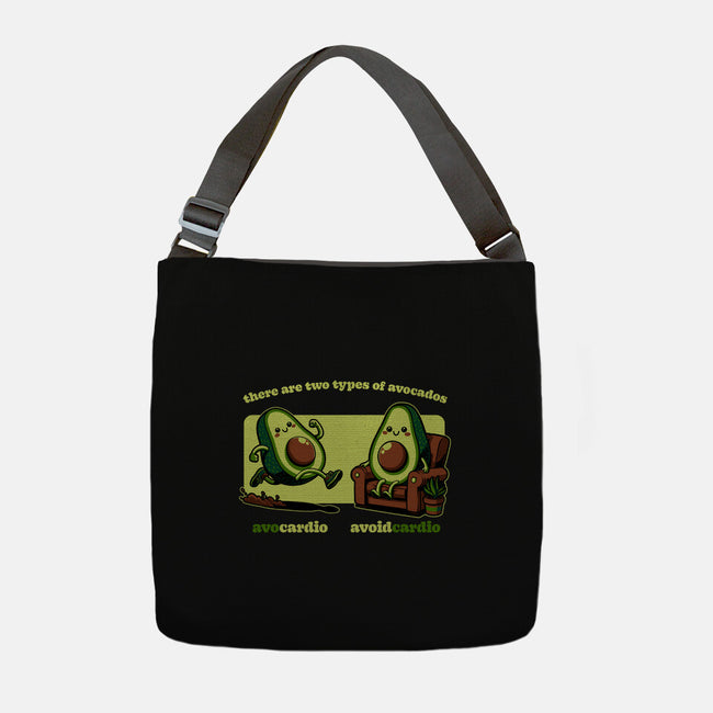 Avocado Tired Exercise-None-Adjustable Tote-Bag-Studio Mootant