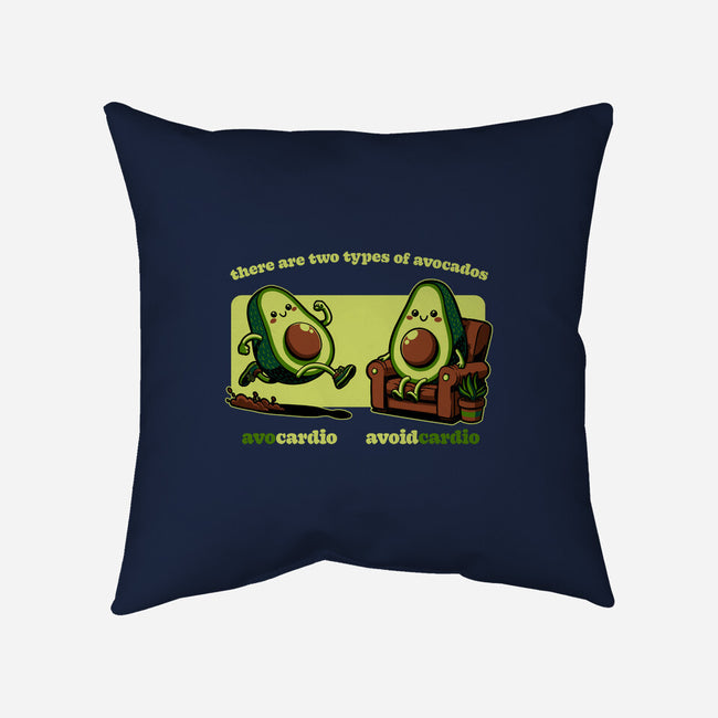 Avocado Tired Exercise-None-Non-Removable Cover w Insert-Throw Pillow-Studio Mootant