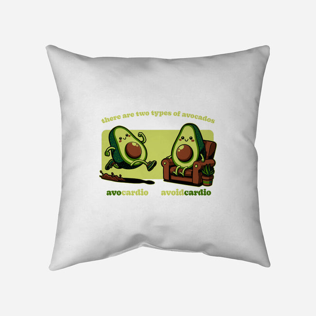 Avocado Tired Exercise-None-Non-Removable Cover w Insert-Throw Pillow-Studio Mootant