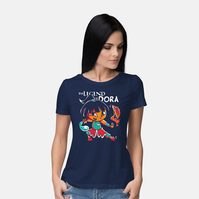 The Explorer Bender-Womens-Basic-Tee-estudiofitas