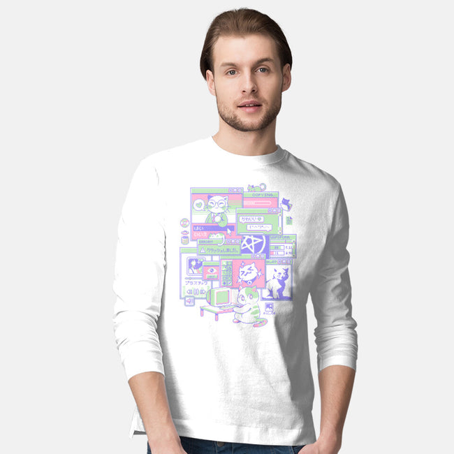 Interneko-Mens-Long Sleeved-Tee-ilustrata