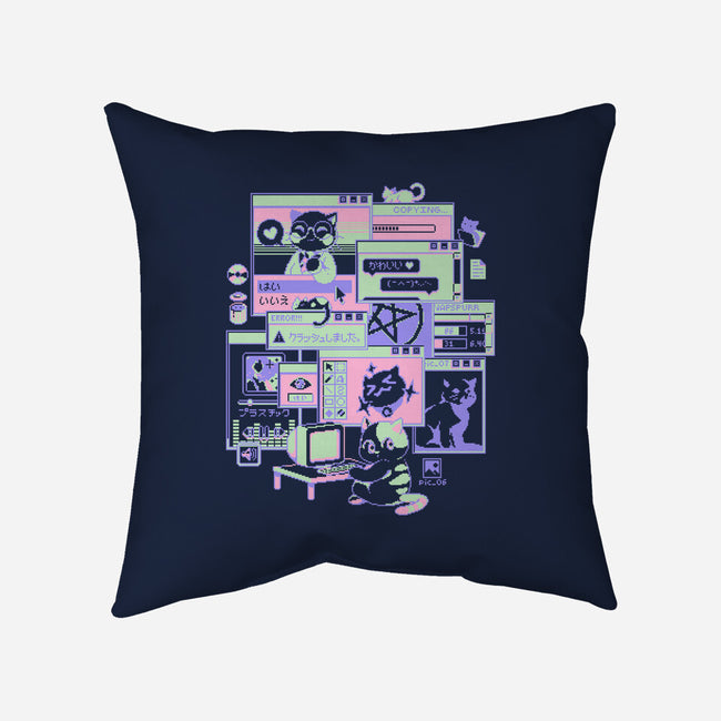 Interneko-None-Removable Cover w Insert-Throw Pillow-ilustrata