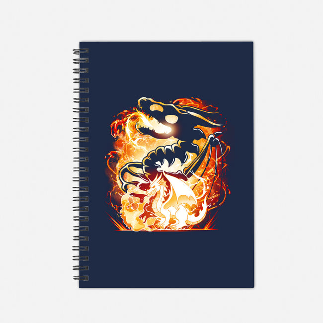 Skeleton Dragon-None-Dot Grid-Notebook-Vallina84
