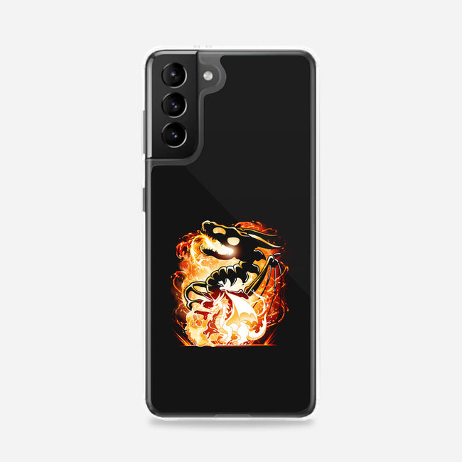 Skeleton Dragon-Samsung-Snap-Phone Case-Vallina84