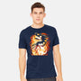 Skeleton Dragon-Mens-Heavyweight-Tee-Vallina84