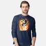 Skeleton Dragon-Mens-Long Sleeved-Tee-Vallina84