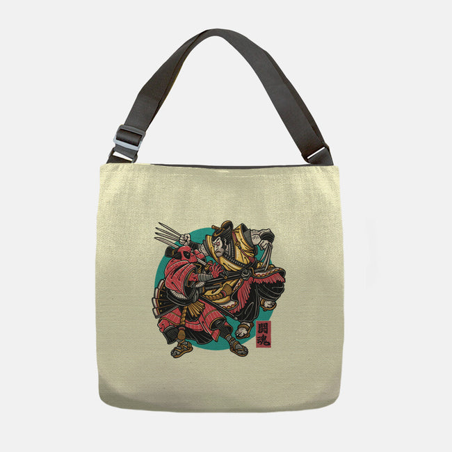 Fighting Spirit-None-Adjustable Tote-Bag-momma_gorilla