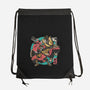 Fighting Spirit-None-Drawstring-Bag-momma_gorilla