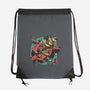 Fighting Spirit-None-Drawstring-Bag-momma_gorilla