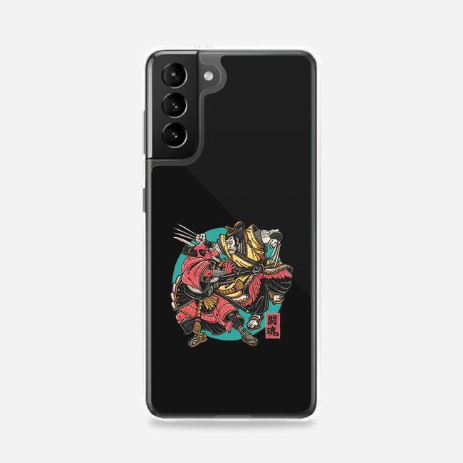 Fighting Spirit-Samsung-Snap-Phone Case-momma_gorilla