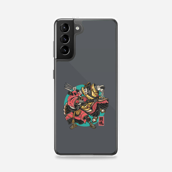 Fighting Spirit-Samsung-Snap-Phone Case-momma_gorilla