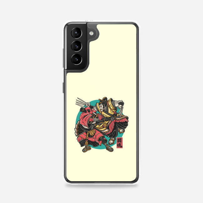 Fighting Spirit-Samsung-Snap-Phone Case-momma_gorilla