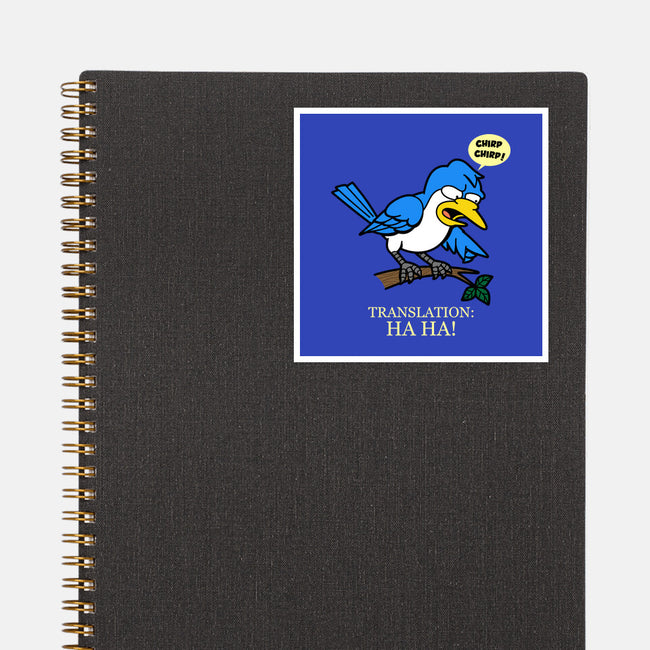 Springfield Mocking Bird-None-Glossy-Sticker-Boggs Nicolas