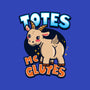 Totes McGlutes-Womens-Fitted-Tee-Boggs Nicolas