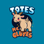 Totes McGlutes-Womens-Fitted-Tee-Boggs Nicolas