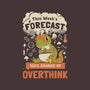 100% Chance Of Overthink-None-Removable Cover w Insert-Throw Pillow-Heyra Vieira